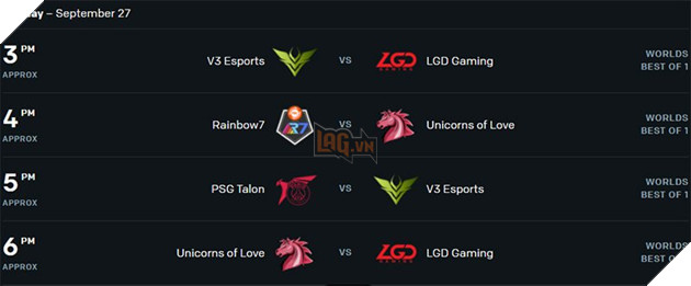 LMHT: Tổng hợp lịch thi đấu CKTG 2020 chính thức bắt đầu vào ngày hôm nay 25/09 3