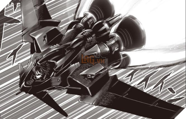 One Punch Man chap 181: Tank Top Master cosplay Tào Bày Bảy, Drive Knight không chiến Psykos