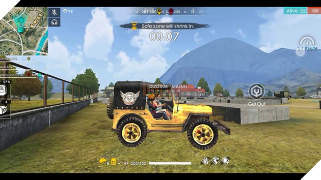 Free Fire: Top 5 phương tiện nhanh nhất trong trò chơi