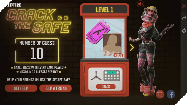 Free Fire: Cách mở khóa két sắt và giành được Heist Master
