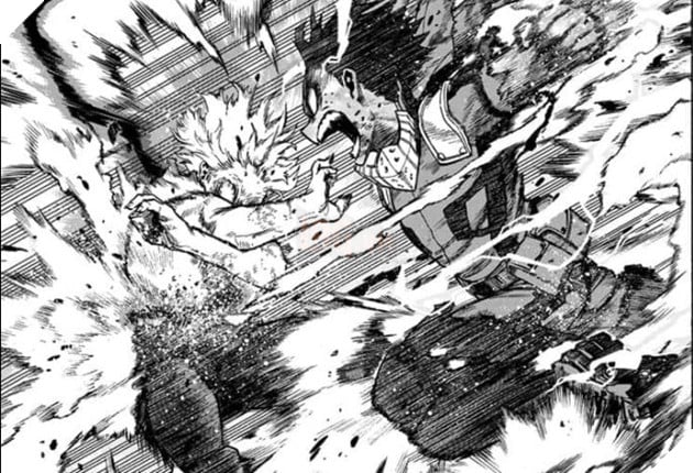 Dự đoán spoiler My Hero Academia chap 286: Endeavor, Bakugo nguy kịch. Gigantomachia giải cứu Shigaraki