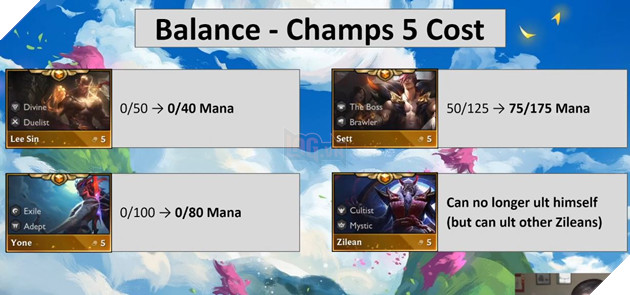 DTCL: Chi tiết bản cập nhật 10.20 - Đợt Nerf đầu tiên cho U Hồn và Buff Pháp Sư 8