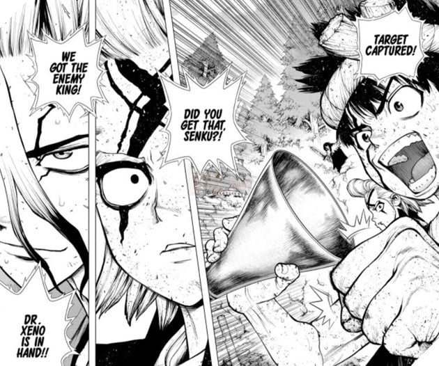 Dự đoán spoiler Dr.Stone chap 168: Senku sử dụng năng lực nhân vật chính chiêu mộ Xeno 5