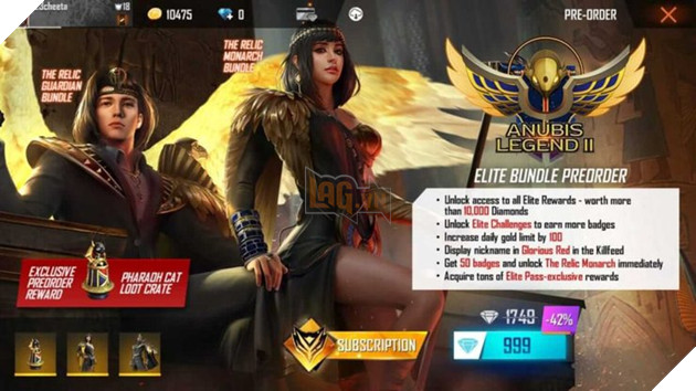 Free Fire: Ngày phát hành Elite Pass Season 29 được tiết lộ 2