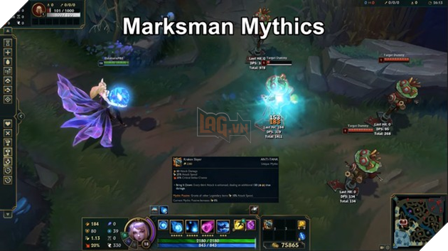 Cận cảnh toàn bộ 22 trang bị Mythic mới của LMHT - Dạ Kiếm Draktharr giờ cung cấp cả tàng hình - Ảnh 2.