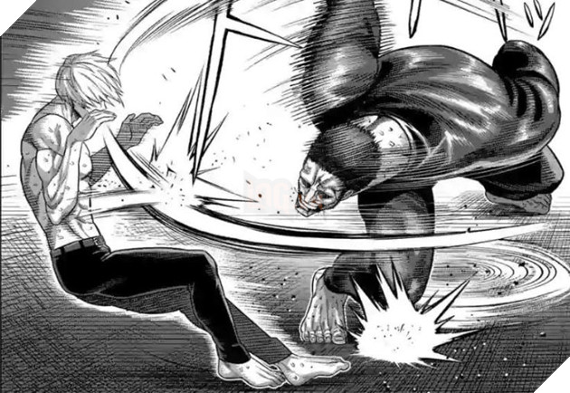 Spoiler Kengan Omega chap 79: Hikaru tung chiêu cuối chém chảy máu Misasa! 3