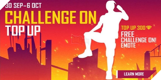 Free Fire: Nhận biểu tượng cảm xúc miễn phí trong sự kiện nạp tiền 'Challenge On'