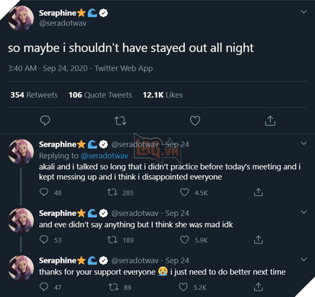 Cộng đồng Twitter xôn xao thuyết âm mưu điên rồ cực sốc: Seraphine là người song tính và đang yêu... Akali - Ảnh 13.