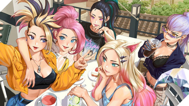 Cộng đồng Twitter xôn xao thuyết âm mưu điên rồ cực sốc: Seraphine là người song tính và đang yêu... Akali - Ảnh 10.