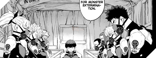 Spoiler Monster #8 chap 12: Hibino tiết lộ thân phận thật sự với Kikoru, các tân binh đối đầu Kaiju khổng lồ