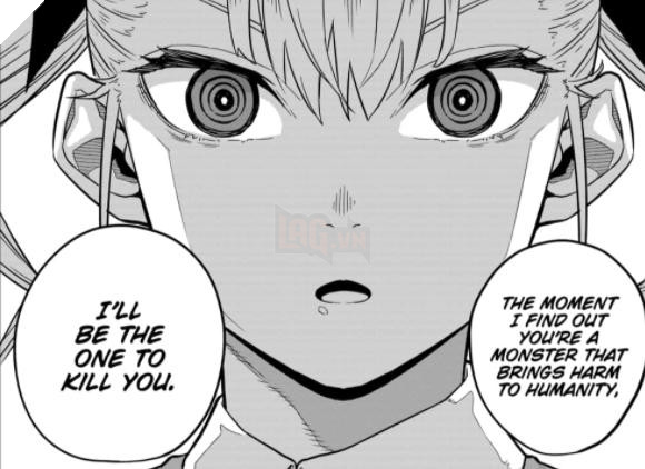 Spoiler Monster #8 chap 12: Hibino tiết lộ thân phận thật sự với Kikoru, các tân binh đối đầu Kaiju khổng lồ 2