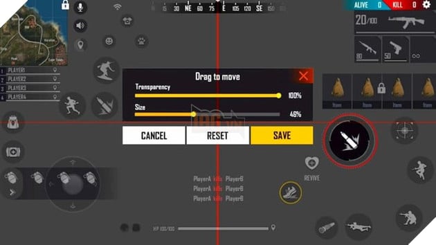 Free Fire: Hướng dẫn thiết lập cài đặt HUD một cách thuận tiện nhất  3