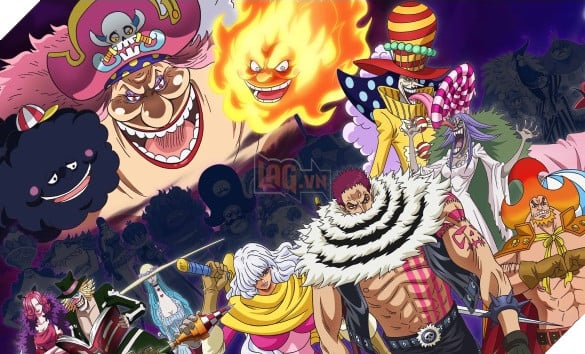 One Piece: Băng hải tặc huyền thoại Rocks bao gồm 8 hải tặc cộm cán nào? 3