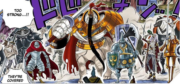 One Piece: Băng hải tặc huyền thoại Rocks bao gồm 8 hải tặc cộm cán nào? 8