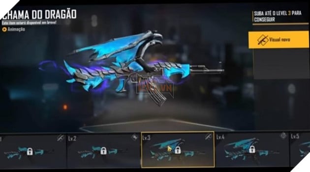 Free Fire: Mọi thứ về Blue Flame Dragon AK47 Evolution Series 4