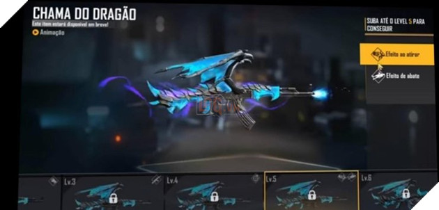 Free Fire: Mọi thứ về Blue Flame Dragon AK47 Evolution Series 6