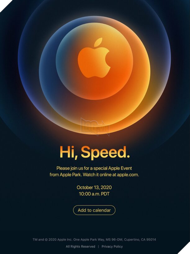 Apple công bố sự kiện iPhone 12 'Hi, Speed' mới vào ngày 13 tháng 10 3