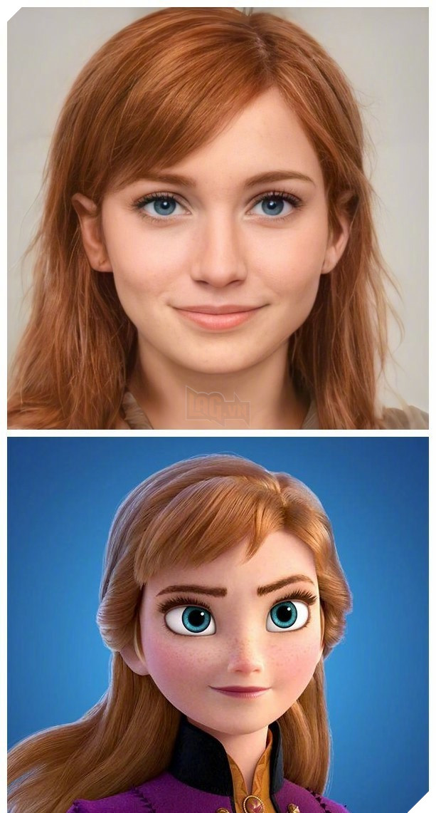 Phiên bản đời thực của các nhân vật Disney được tạo ra bằng trí tuệ nhân tạo AI  2