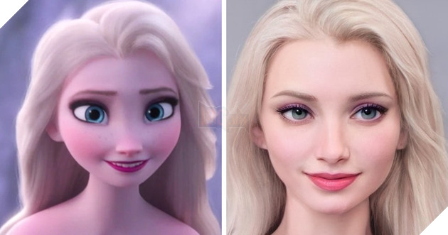 Phiên bản đời thực của các nhân vật Disney được tạo ra bằng trí tuệ nhân tạo AI 