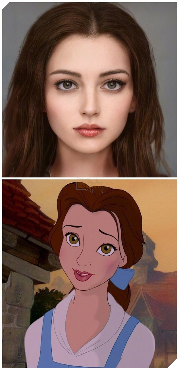 Phiên bản đời thực của các nhân vật Disney được tạo ra bằng trí tuệ nhân tạo AI  7