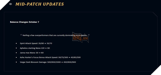 DTCL tung bản cập nhật 10.20b - Nerf gấp Aphelios, Linh Hồn và Veigar quá bá đạo 2