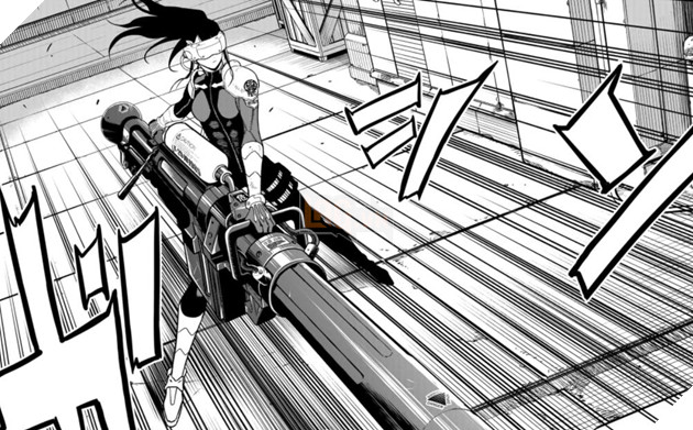 Spoiler Monster #8 chap 13: Hibino lập công, Mina tiêu diệt Kaiju khổng lồ! 4