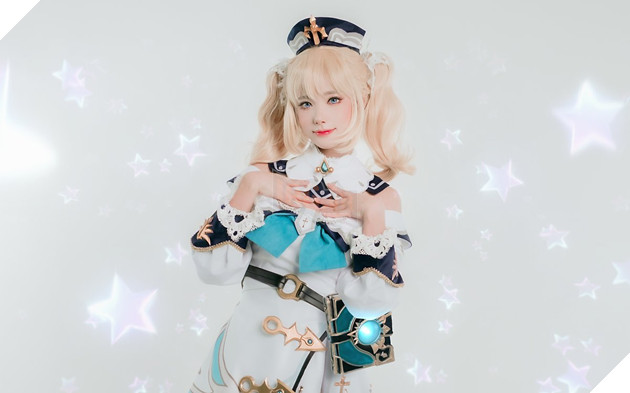 Mona, Barbara, Lisa trong Genshin Impact hóa nuột nà khi được cosplay bởi hot girl quyến rũ 3