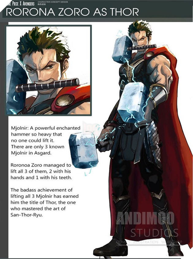 Tạm ngưng quá lâu, Băng Mũ Rơm One Piece chuyển sang làm siêu anh hùng Avengers 3