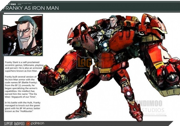 Tạm ngưng quá lâu, Băng Mũ Rơm One Piece chuyển sang làm siêu anh hùng Avengers 5