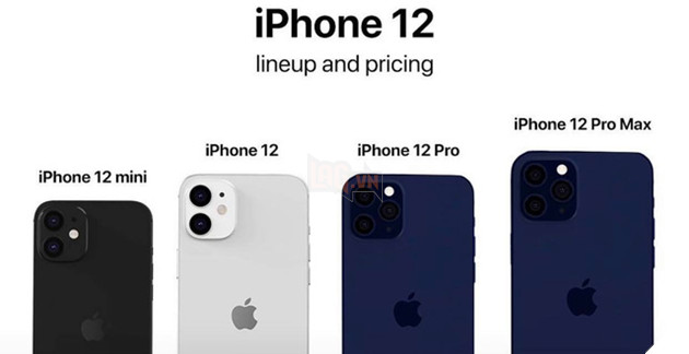 Apple: Dự kiến iPhone 12 6,1 inch sẽ trở thành mẫu được ưa chuộng nhất trong bốn phiên bản 