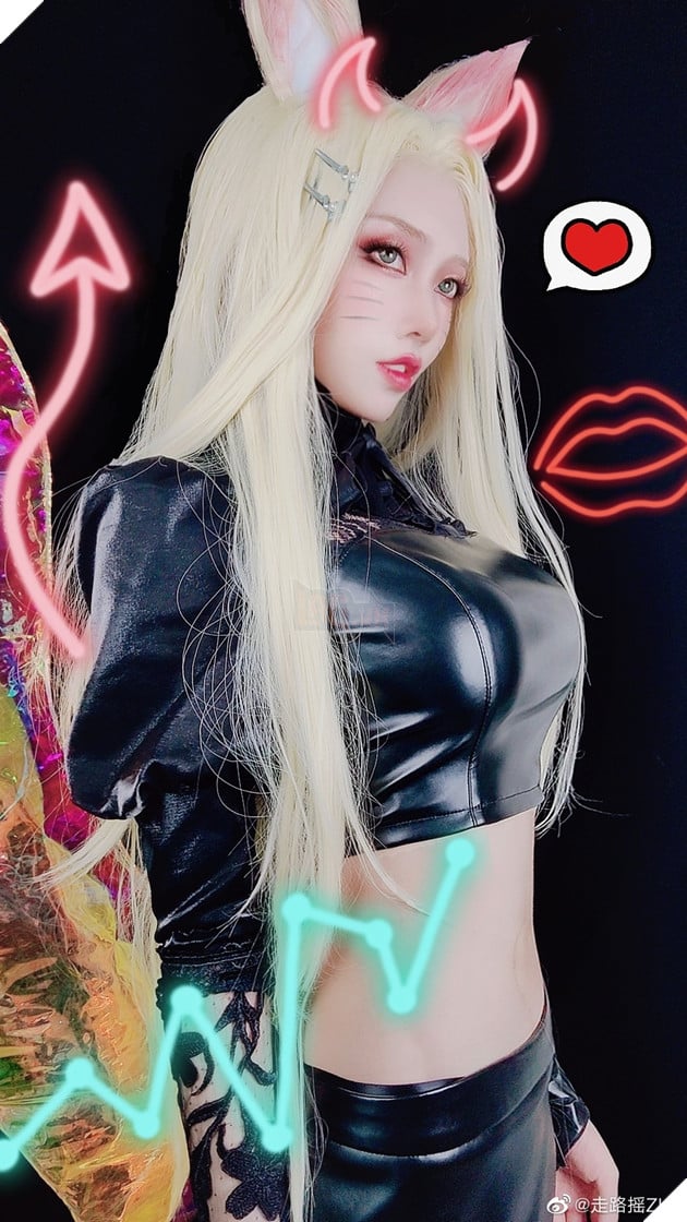 Vô số mỹ nhân cosplay Ahri K/DA The Baddest cực khiêu gợi, sexy gấp trăm lần game LOL 6