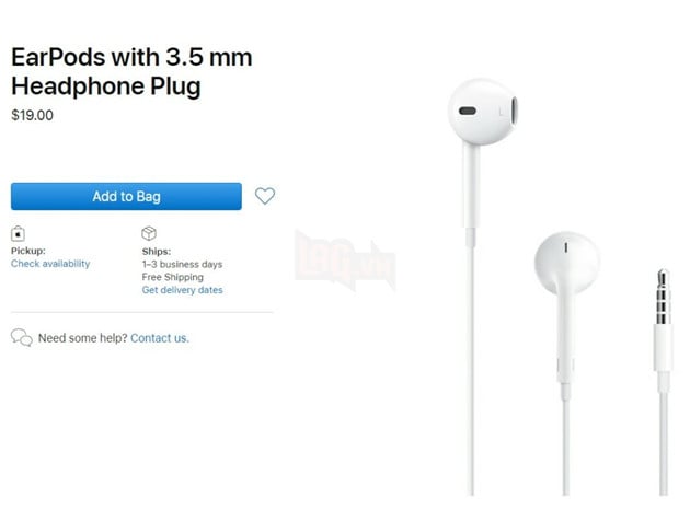 Apple giảm giá EarPods xuống chỉ còn 19$ - Phụ kiện âm thanh sẽ không đi kèm khi mua iPhone 2