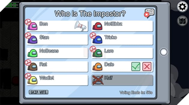 Among Us phiên bản Beta cho thử nghiệm một số tính năng thú vị 2