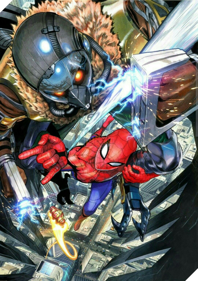 Bỏ bê sáng tác, họa sĩ One Punch Man chuyển sang vẽ Iron Man, Spider-Man,  Naruto, Dragon Ball,...