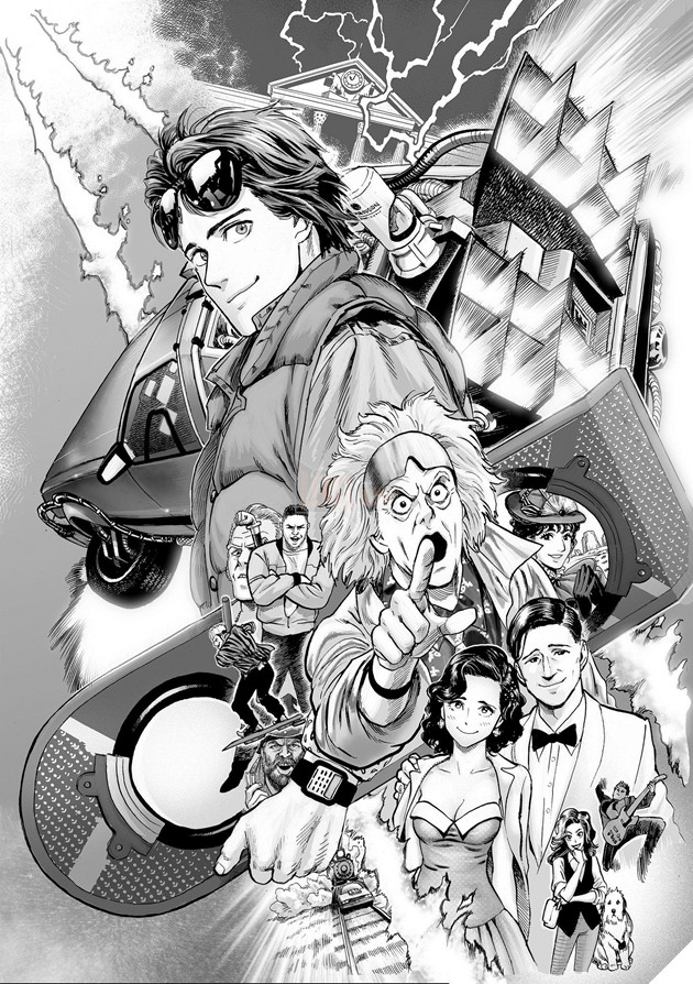 Bỏ bê sáng tác, họa sĩ One Punch Man chuyển sang vẽ Iron Man, Spider-Man, Naruto, Dragon Ball,... 13