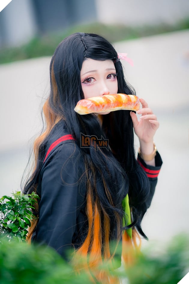 Xỉu UP xỉu DOWN với bộ ảnh coplay Nezuko, Trùng Trụ, Luyến Trụ, Quỷ Nhện siêu quyến rũ 5