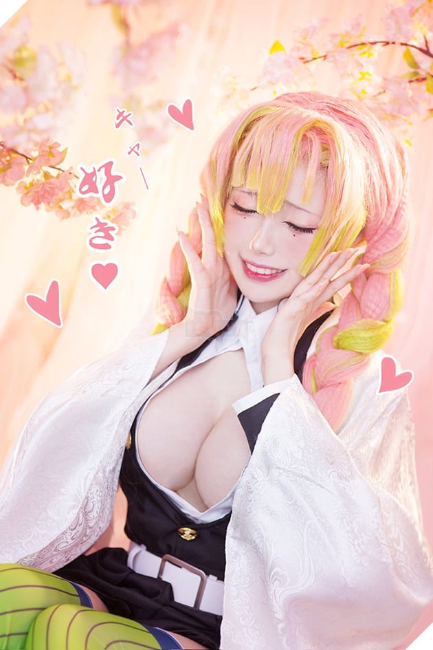 Xỉu UP xỉu DOWN với bộ ảnh coplay Nezuko, Trùng Trụ, Luyến Trụ, Quỷ Nhện siêu quyến rũ 13