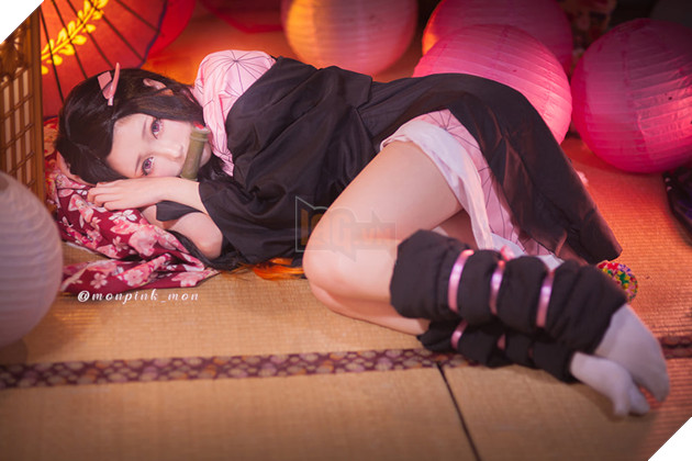 Xỉu UP xỉu DOWN với bộ ảnh coplay Nezuko, Trùng Trụ, Luyến Trụ, Quỷ Nhện siêu quyến rũ 2