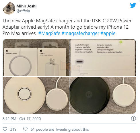 Hình ảnh đầu tiên về Bộ sạc MagSafe và Ốp silicon trên iPhone 12 và 12 Pro 3