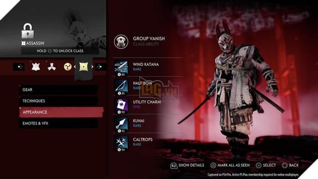 Ghost of Tsushima: Legends - Tìm hiểu về các lớp nhân vật 3