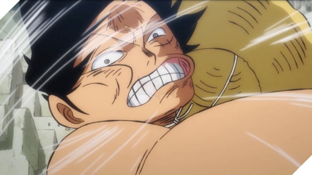 Chết cười với loạt ảnh Luffy biến dạng trong anime One Piece tập 946