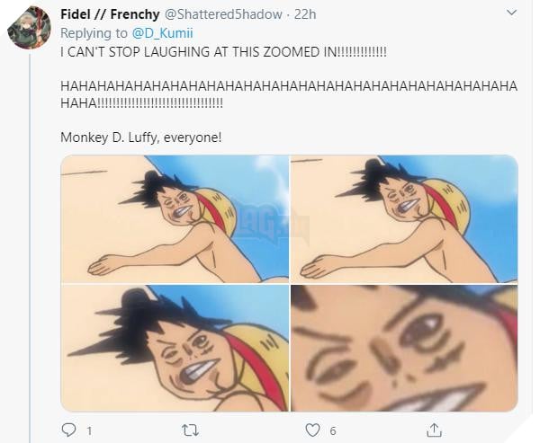 Chết cười với loạt ảnh Luffy biến dạng trong anime One Piece tập 946 5