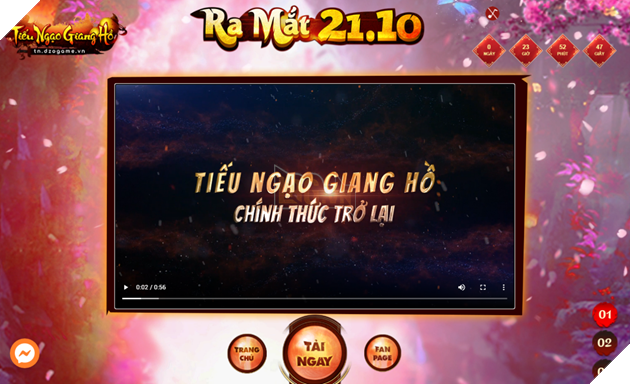 Chưa đầy 24 tiếng nữa thôi, Tiếu Ngạo Giang Hồ Online chính thức trở lại