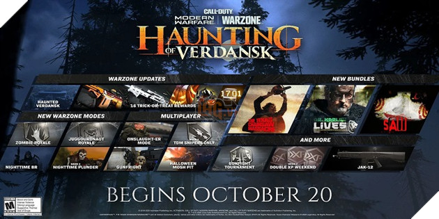 Call of Duty: Warzone đón chào lễ hội ma Haunting of Verdansk 2