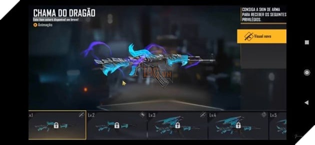 Garena Free Fire tung ra Teaser mới cho dòng skin Blue Flame Dragon AK sắp ra mắt