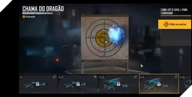 Garena Free Fire tung ra Teaser mới cho dòng skin Blue Flame Dragon AK sắp ra mắt 4