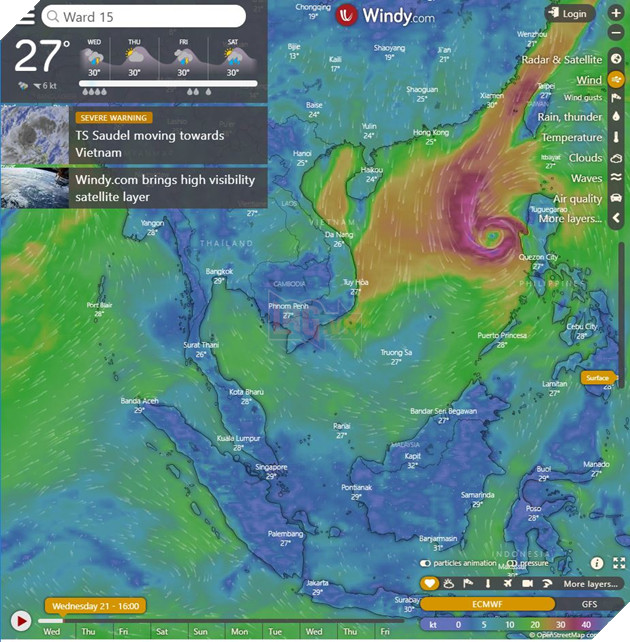 Hướng dẫn cách theo dõi tình trạng bão lũ và sạt lở tại miền Trung một cách nhanh chóng nhất 4