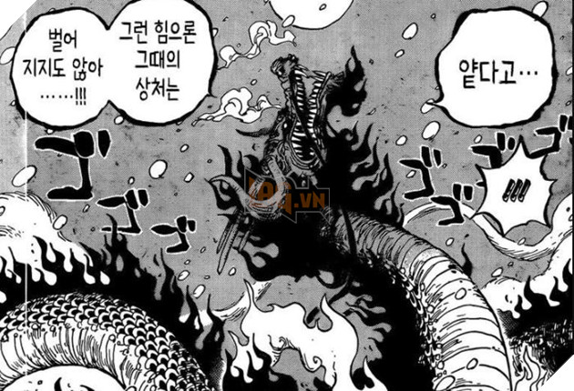 Dự đoán spoiler One Piece chap 994: Cửu Hồng Bao hấp hối, Luffy VS Kaido, Zoro đối đầu Queen 5