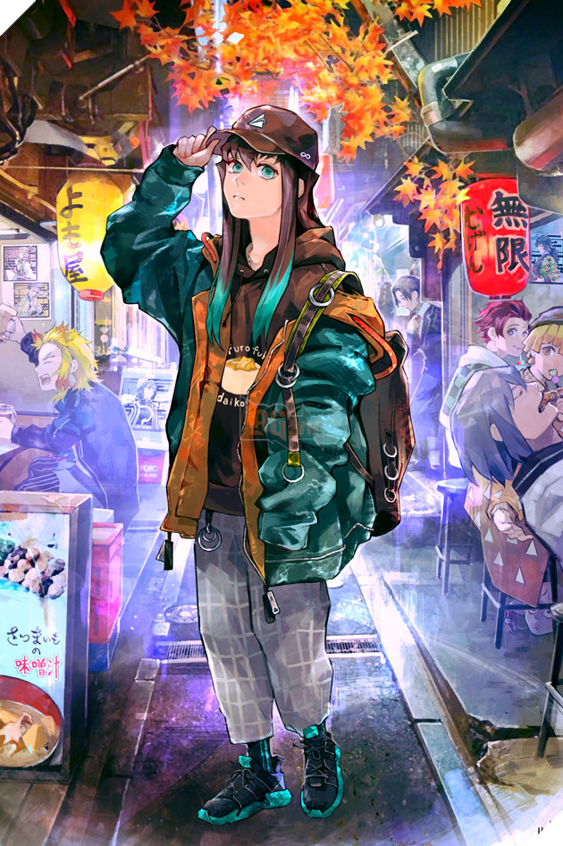 Sẽ thế nào nếu các nhân vật Kimetsu No Yaiba XUYÊN KHÔNG đến tương lai không còn quỷ? 9