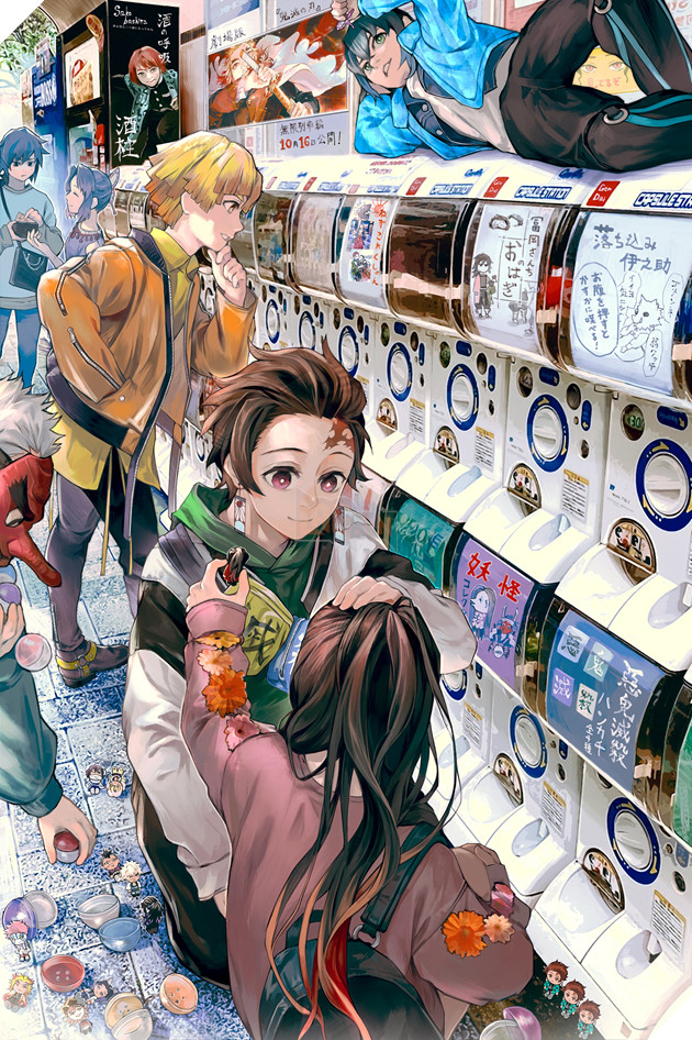 Sẽ thế nào nếu các nhân vật Kimetsu No Yaiba XUYÊN KHÔNG đến tương lai không còn quỷ? 15